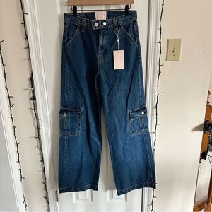 Revice The Baja Cargo Ultra Blue Women’s Size 28 NWT